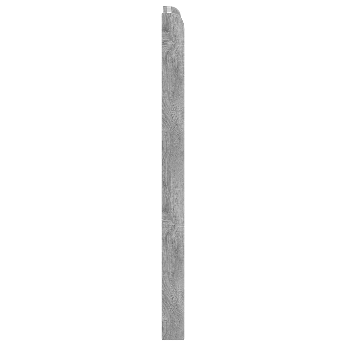 Headboard Grey Sonoma Engineered Wood