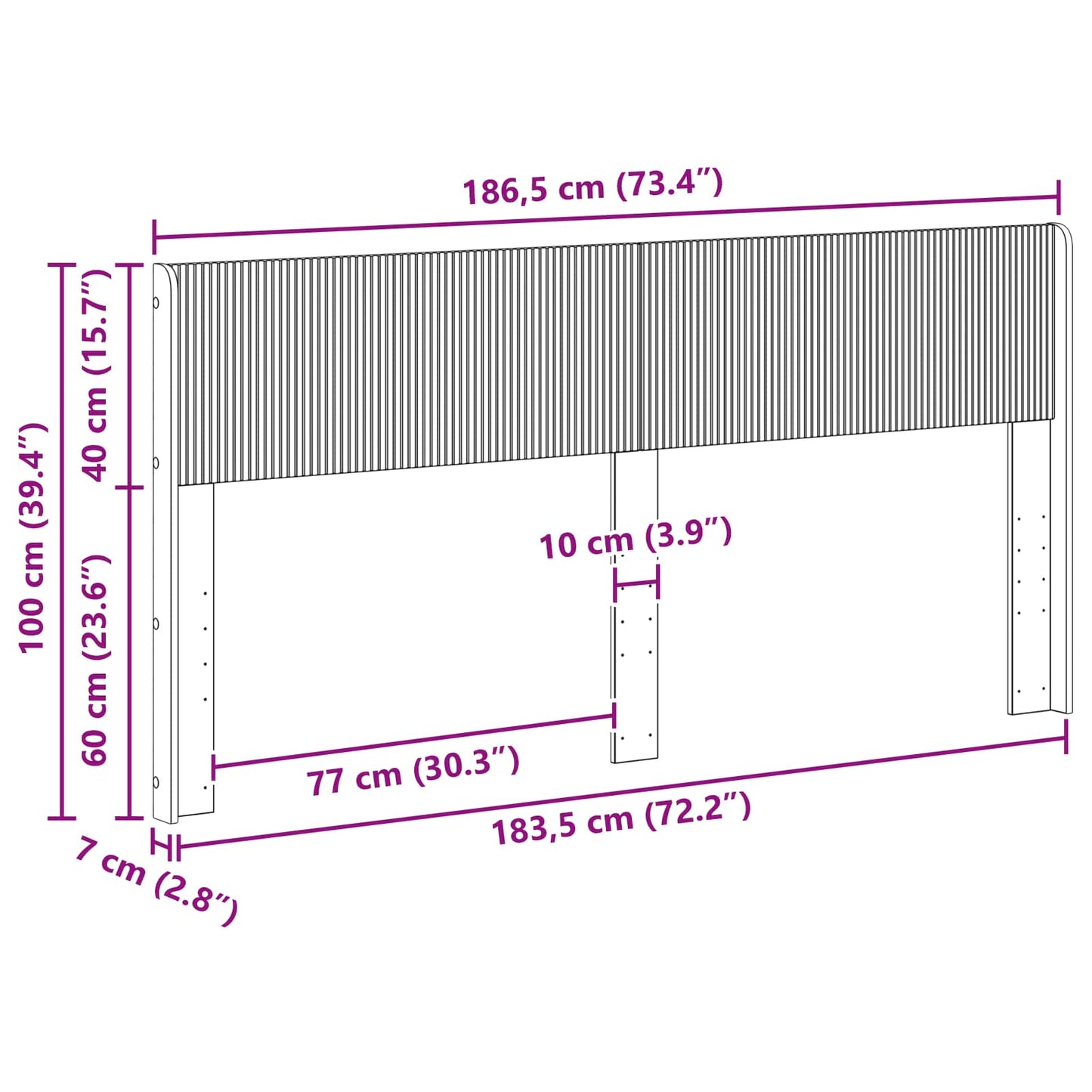Headboard Black PB