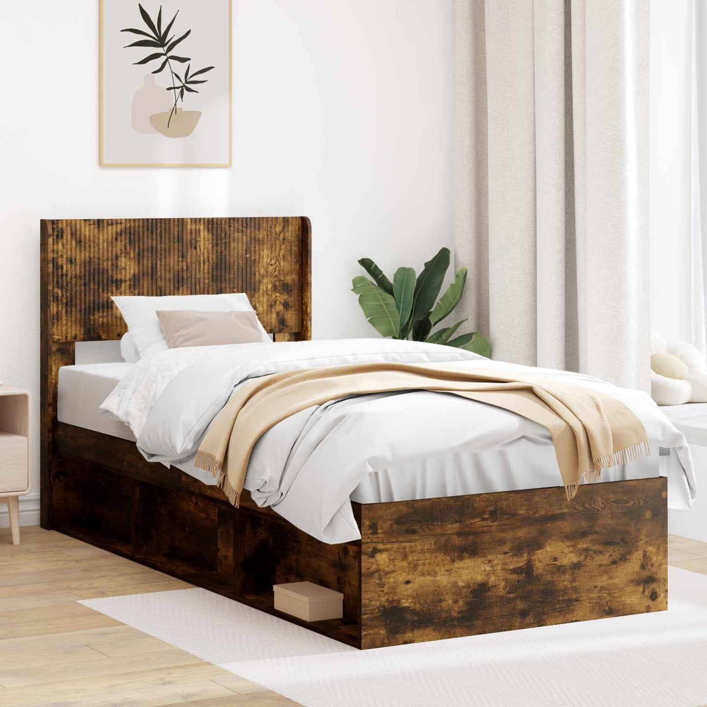 Headboard Smoked Oak PB
