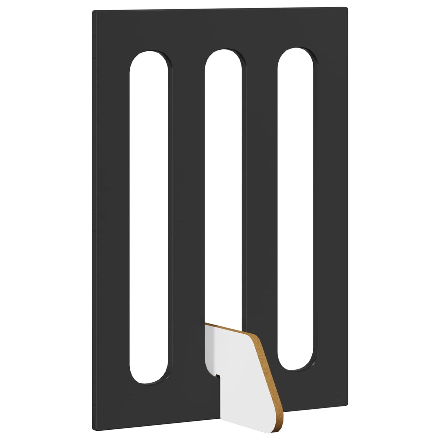 Folding Pet Fence 2 pcs Black Oak 100.5 x 38 x 70 cm