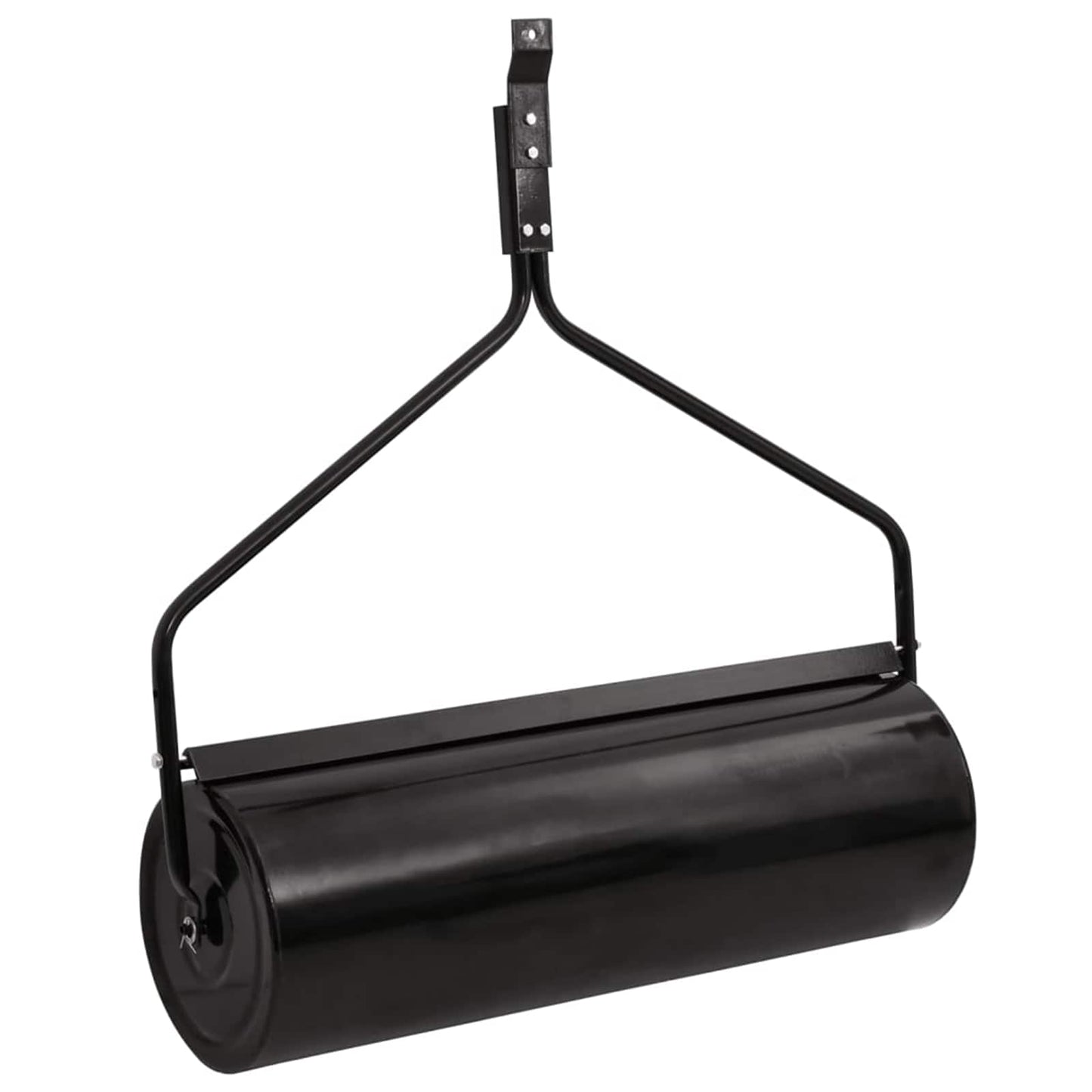 Garden Lawn Roller Pull with Aerator Clamps Ø 30 x 90 cm Steel