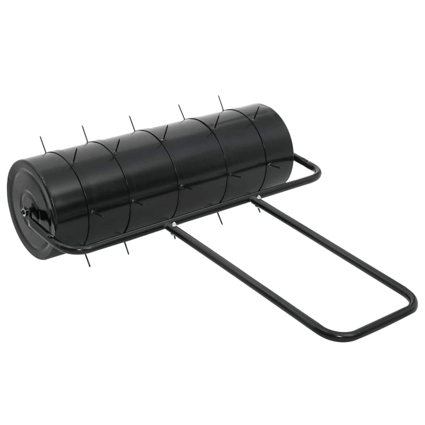 Garden Lawn Roller Pull with Aerator Clamps Ø 30 x 90 cm Steel