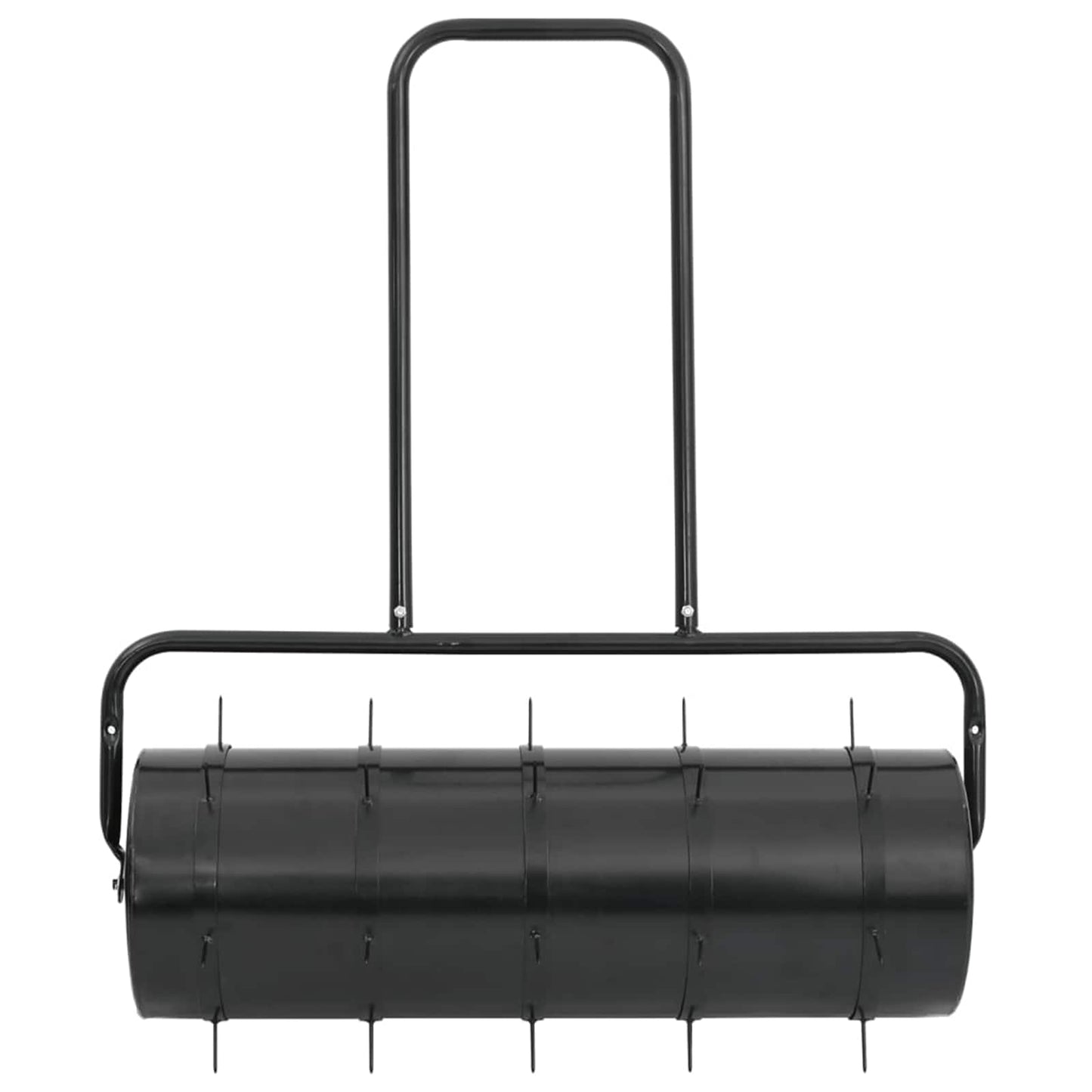 Garden Lawn Roller Pull with Aerator Clamps Ø 30 x 90 cm Steel