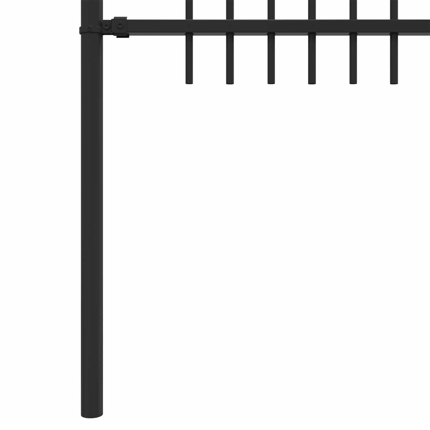 Spike Arch Fence DRONTEN Black