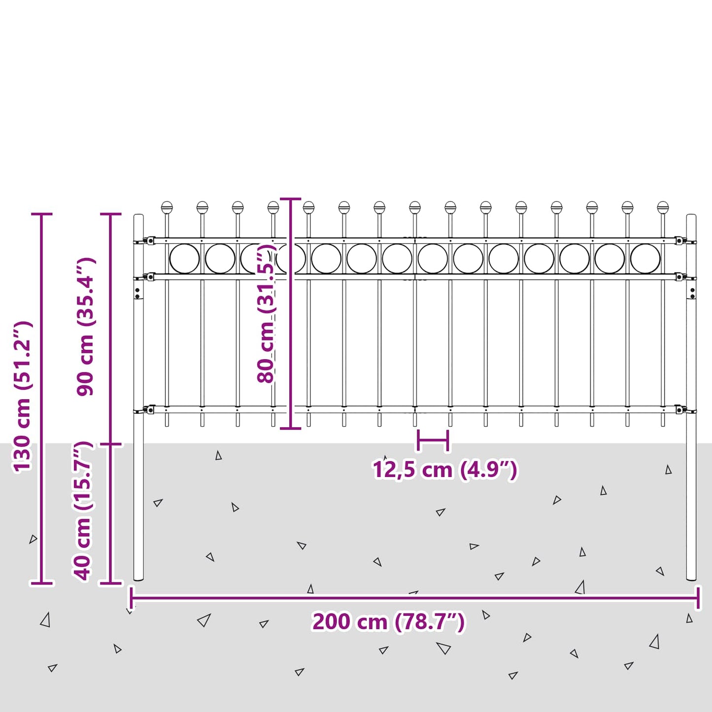 Ring Fence TILBURG Black