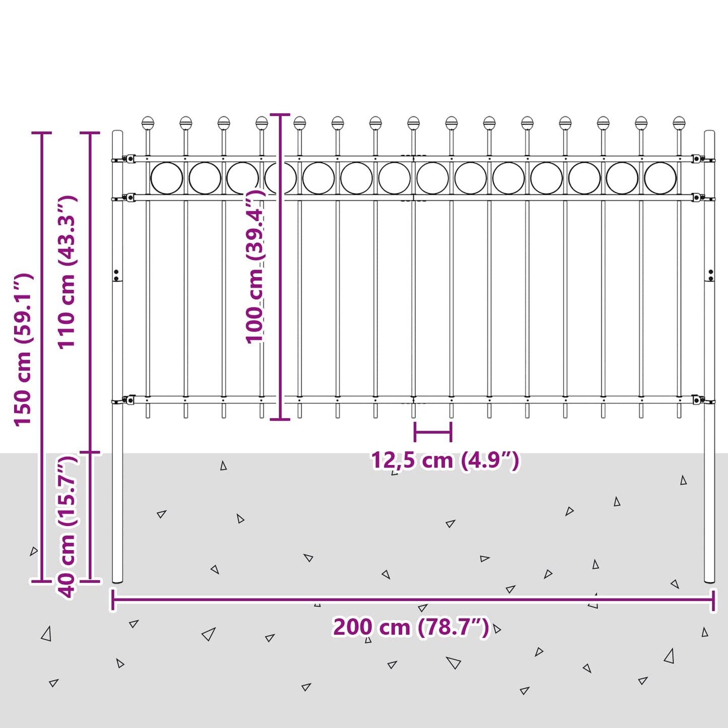Ring Fence TILBURG Black