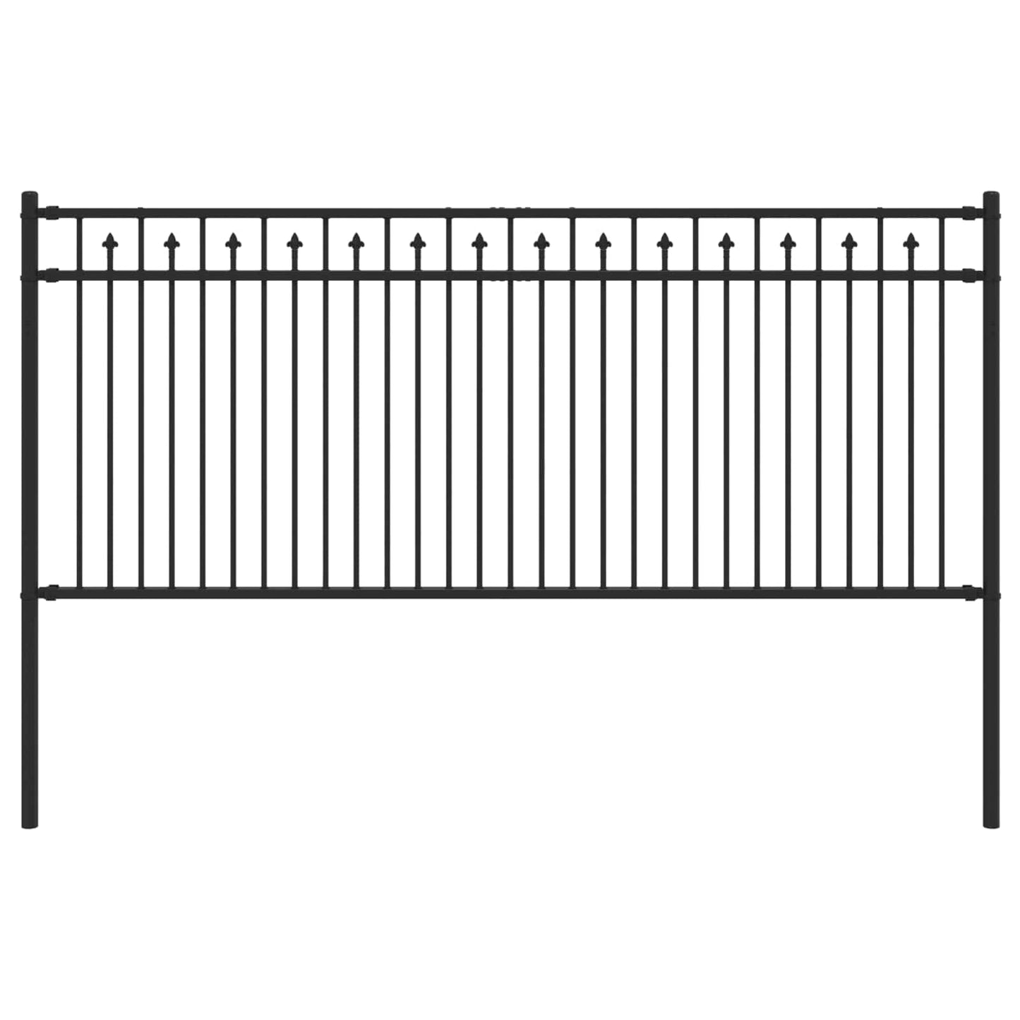 Spike Fence BAARLO Black
