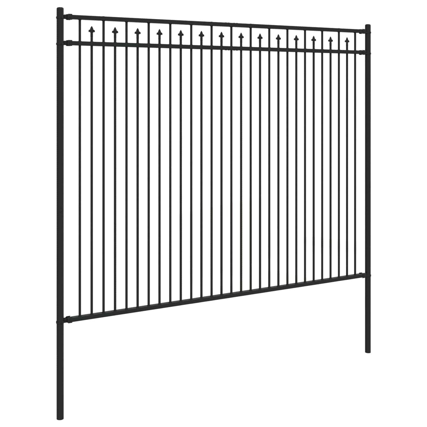 Spike Fence BAARLO Black