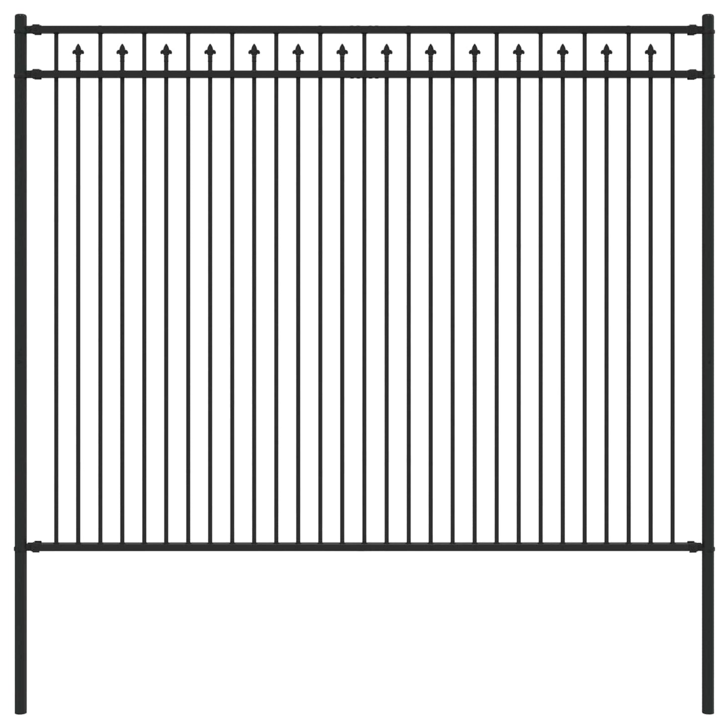 Spike Fence BAARLO Black