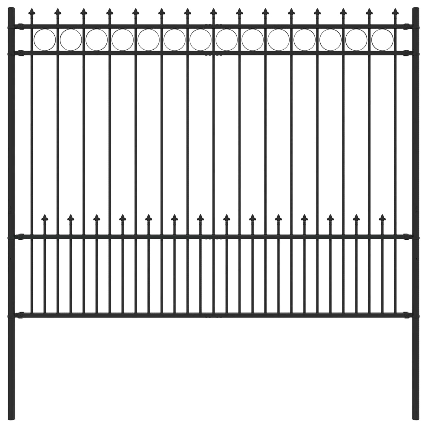 Spike Ring Fence HORST Black