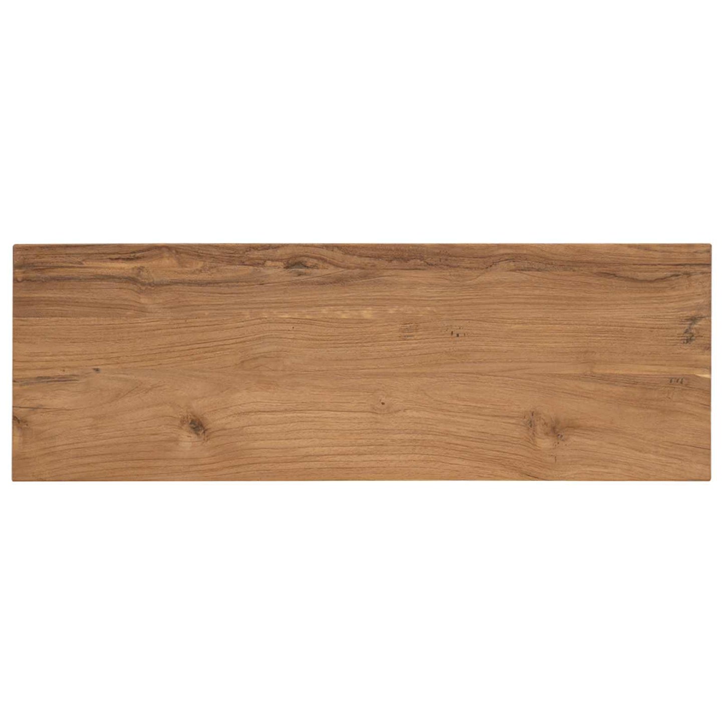 Console Table Natural 90 x 30 x 80 cm Solid Teak Wood