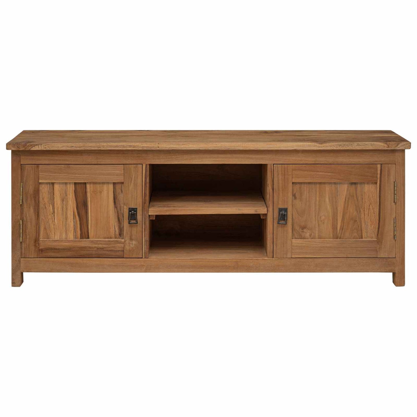 TV cabinet 110 x 30 x 40 cm Natural Solid Teak Wood