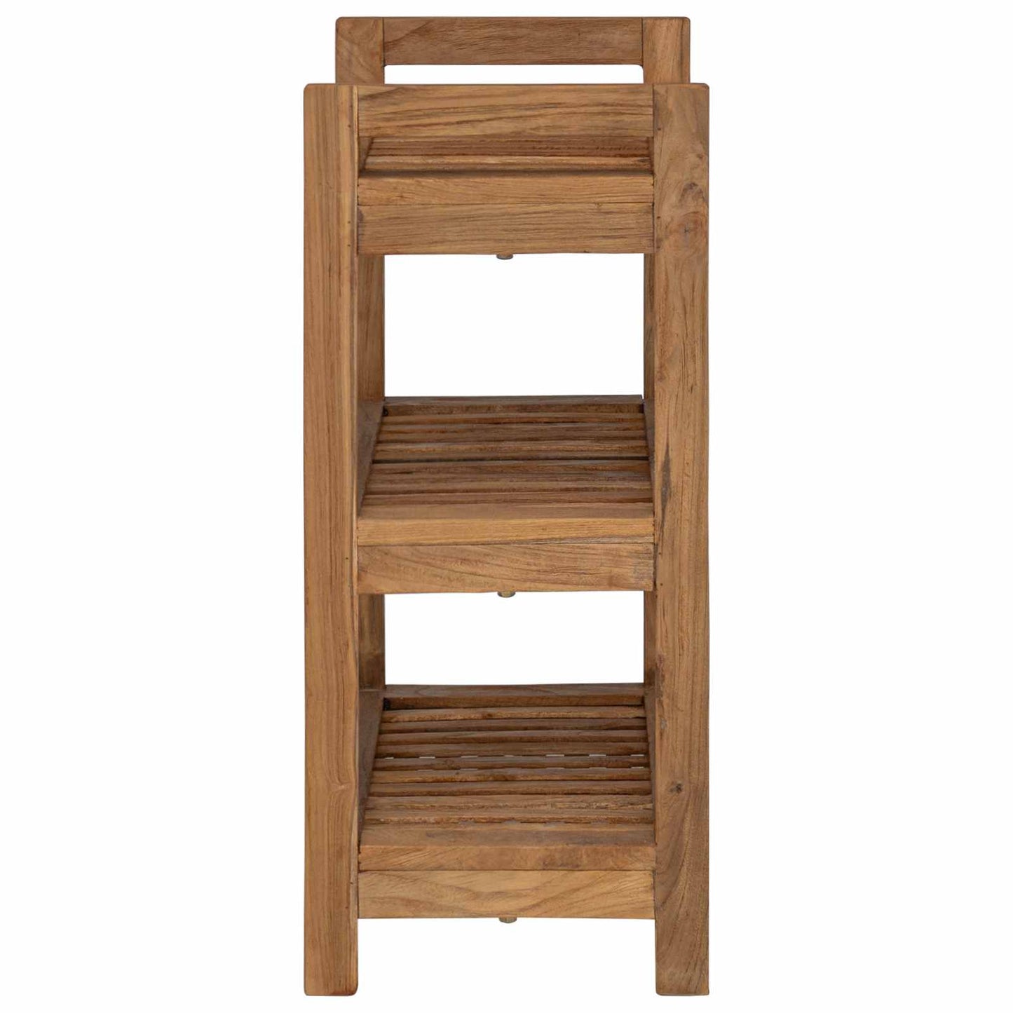 Bathroom Shelf Natural 45 x 30 x 71 cm Solid Teak Wood