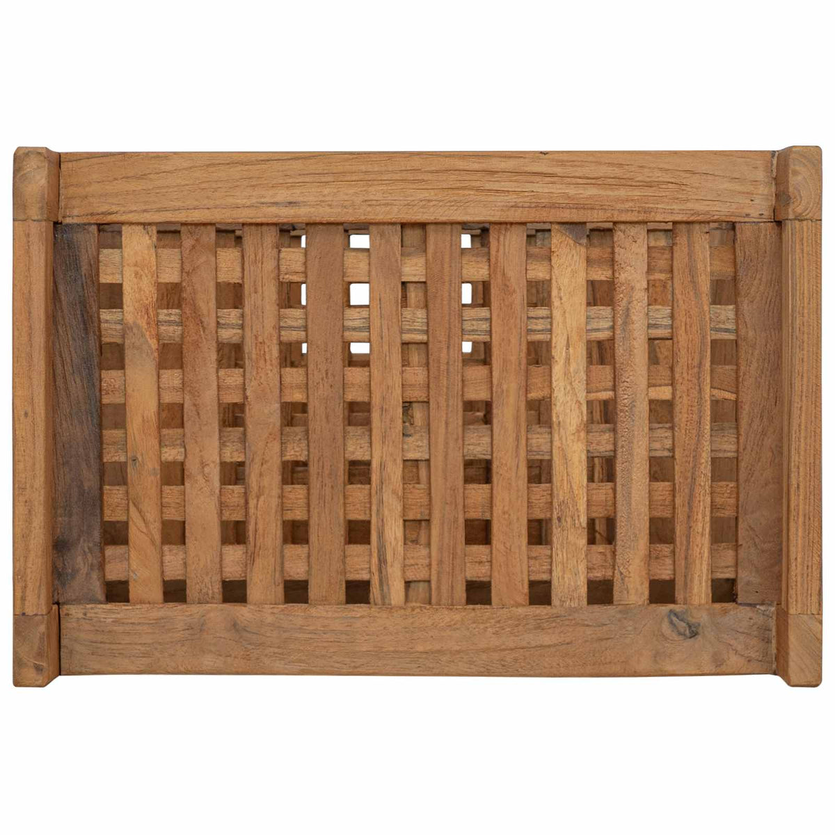 Bathroom Shelf Natural 45 x 30 x 71 cm Solid Teak Wood