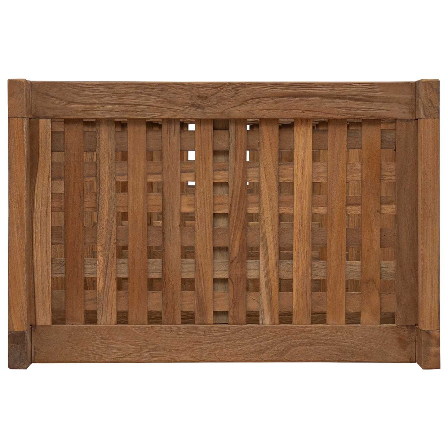 Bathroom Shelf Natural 45 x 30 x 97 cm Solid Teak Wood