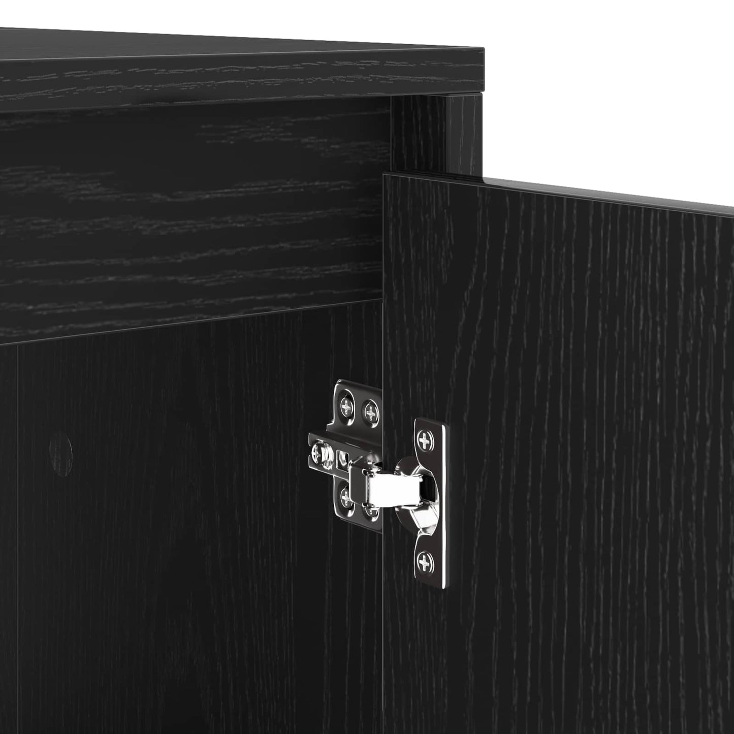 Wash Machine Cabinet Black Oak 87 x 60 x 89 cm Engineered wood