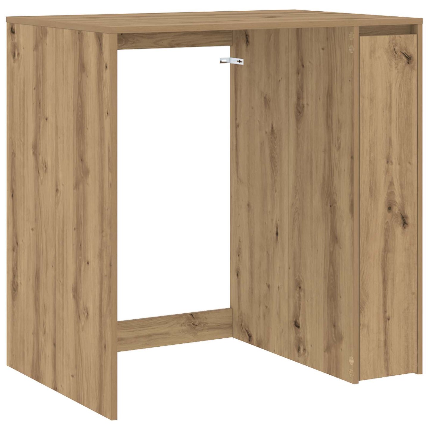 Wash Machine Cabinet with Storage Artisan Oak 87 x 60 x 89 cm