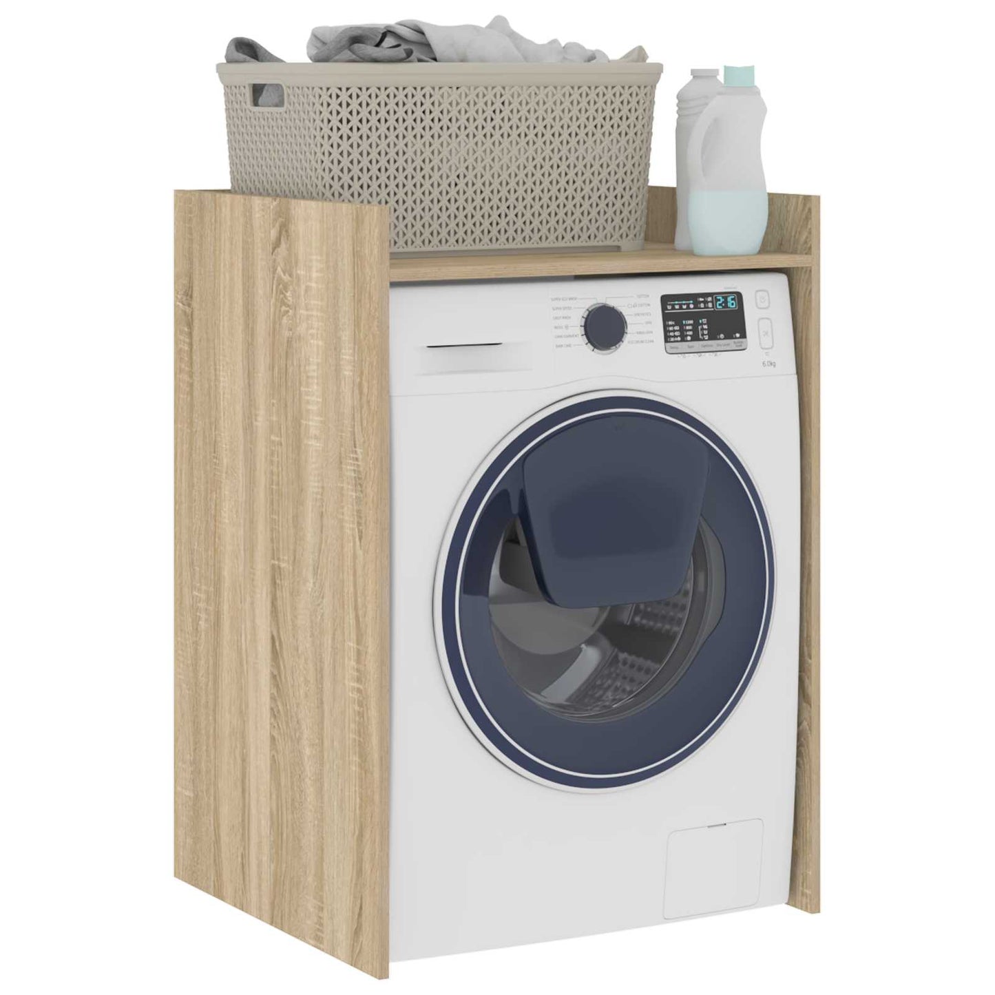 Wash Machine Cabinet Sonoma 67.5 x 62 x 97 cm Engineered wood