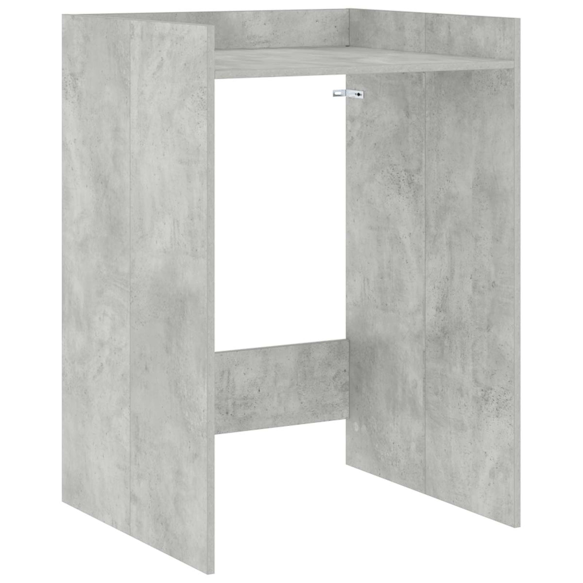 Wash Machine Cabinet Concrete Grey 67.5 x 62 x 97 cm