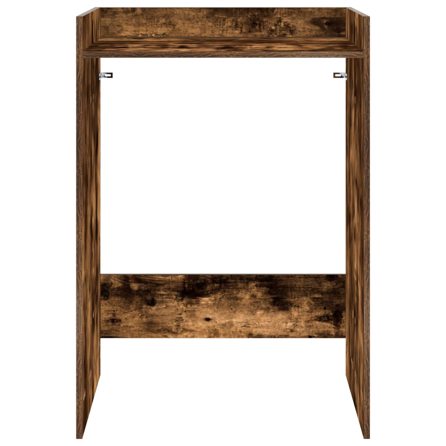 Wash Machine Cabinet with Storage Smoked Oak 67.5 x 62 x 97 cm