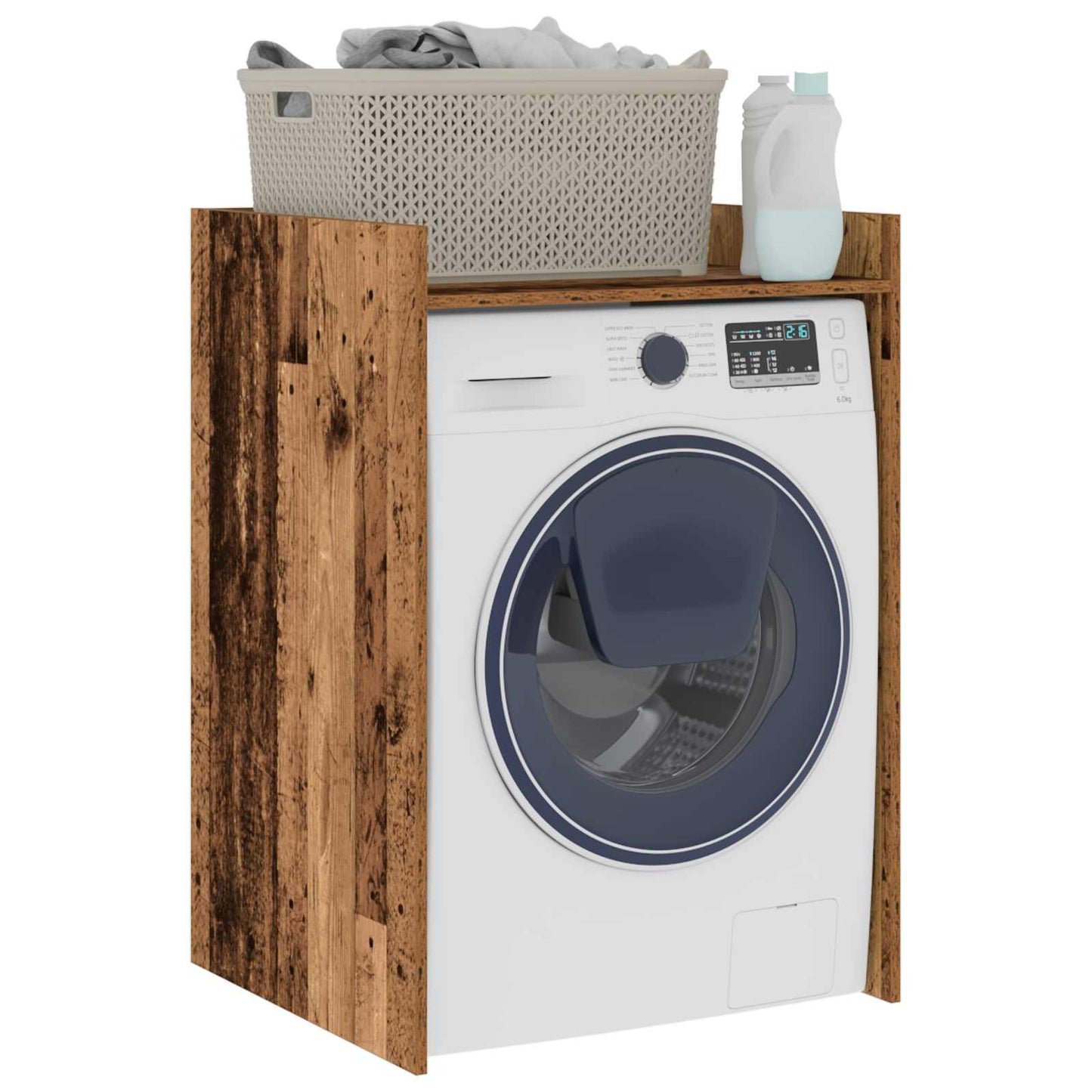 Wash Machine Cabinet Old Wood 67.5 x 62 x 97 cm Engineered wood