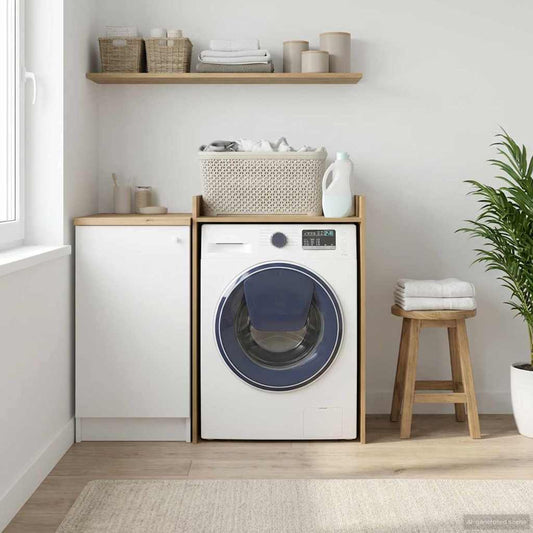 Wash Machine Cabinet Artisian Oak 67.5 x 62 x 97 cm