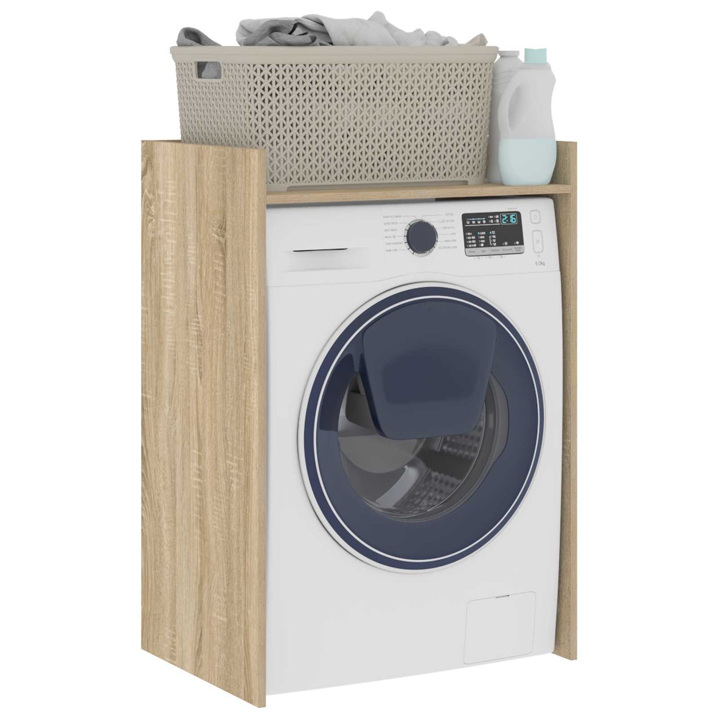 Wash Machine Cabinet Sonoma 67.5 x 48 x 97 cm Engineered wood