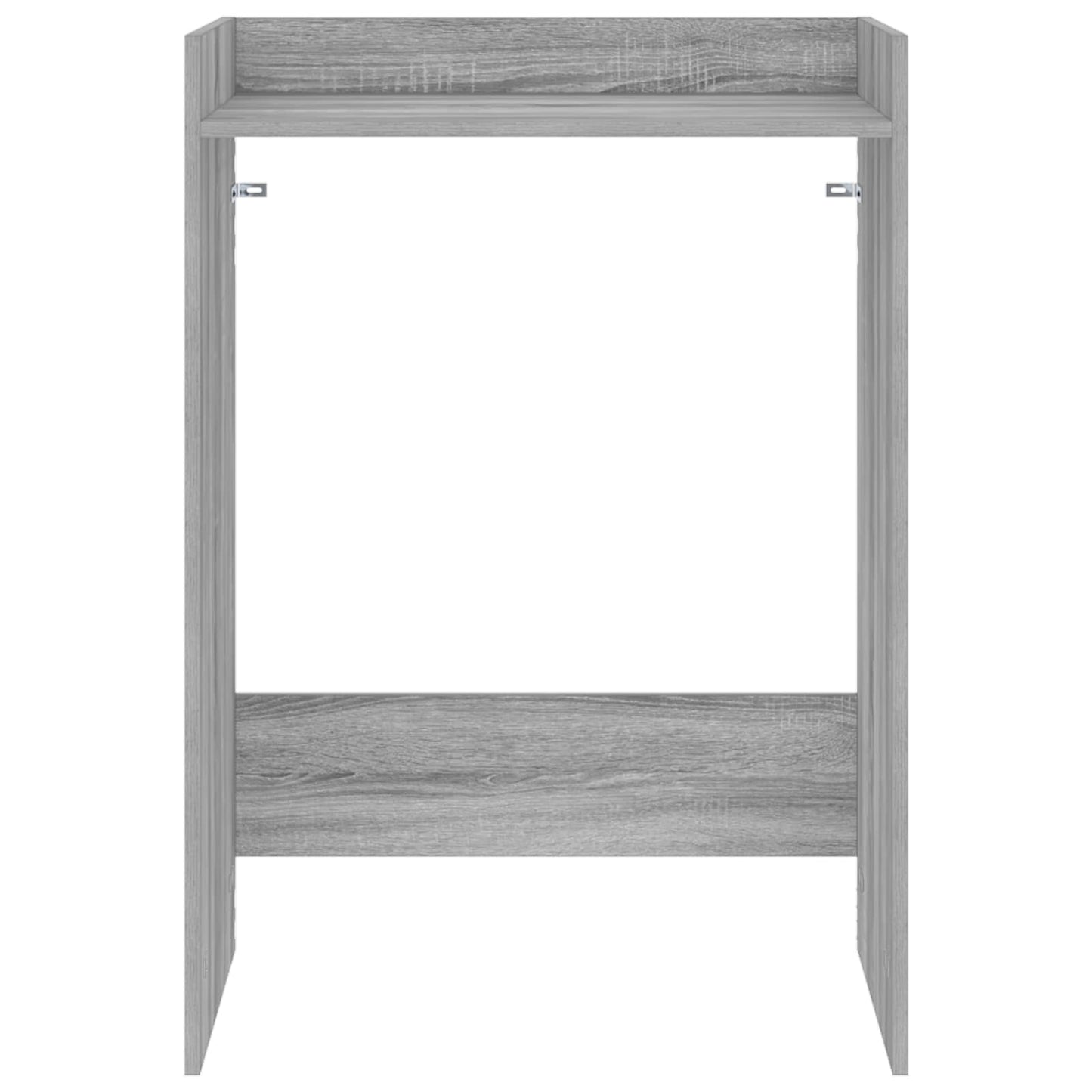 Wash Machine Cabinet with Storage Grey Sonoma 67.5 x 48 x 97 cm