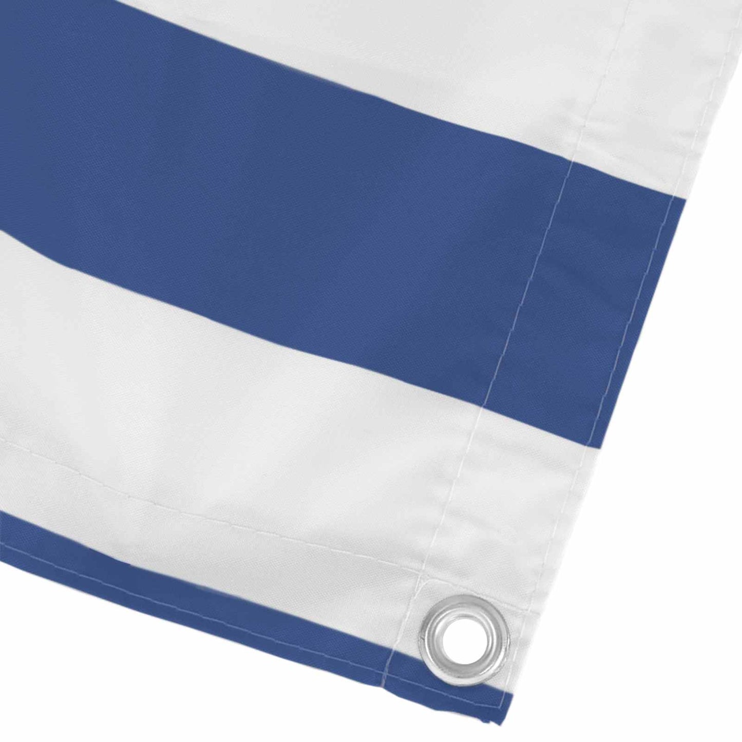 Balcony Screen Blue and White 100 x 200 cm Oxford Fabric