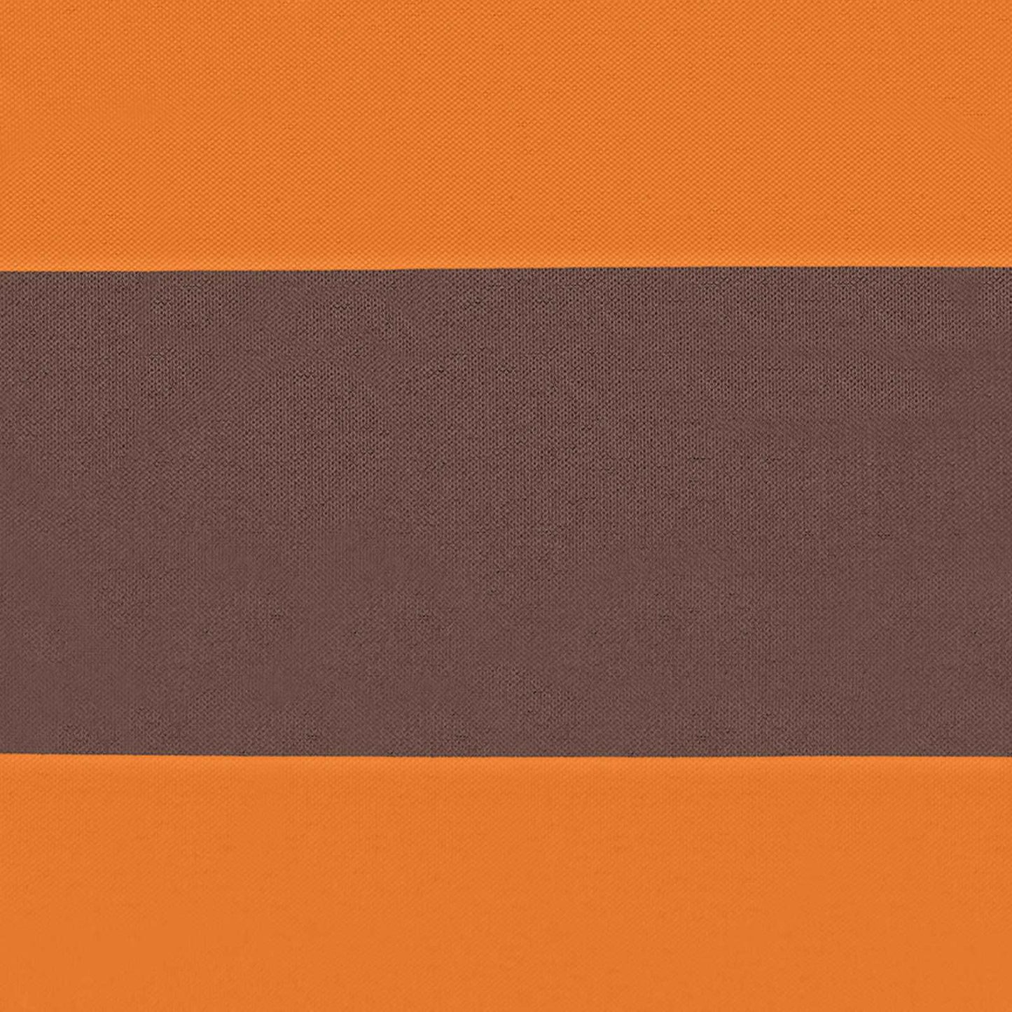 Balcony Screen Orange and Brown 75 x 200 cm