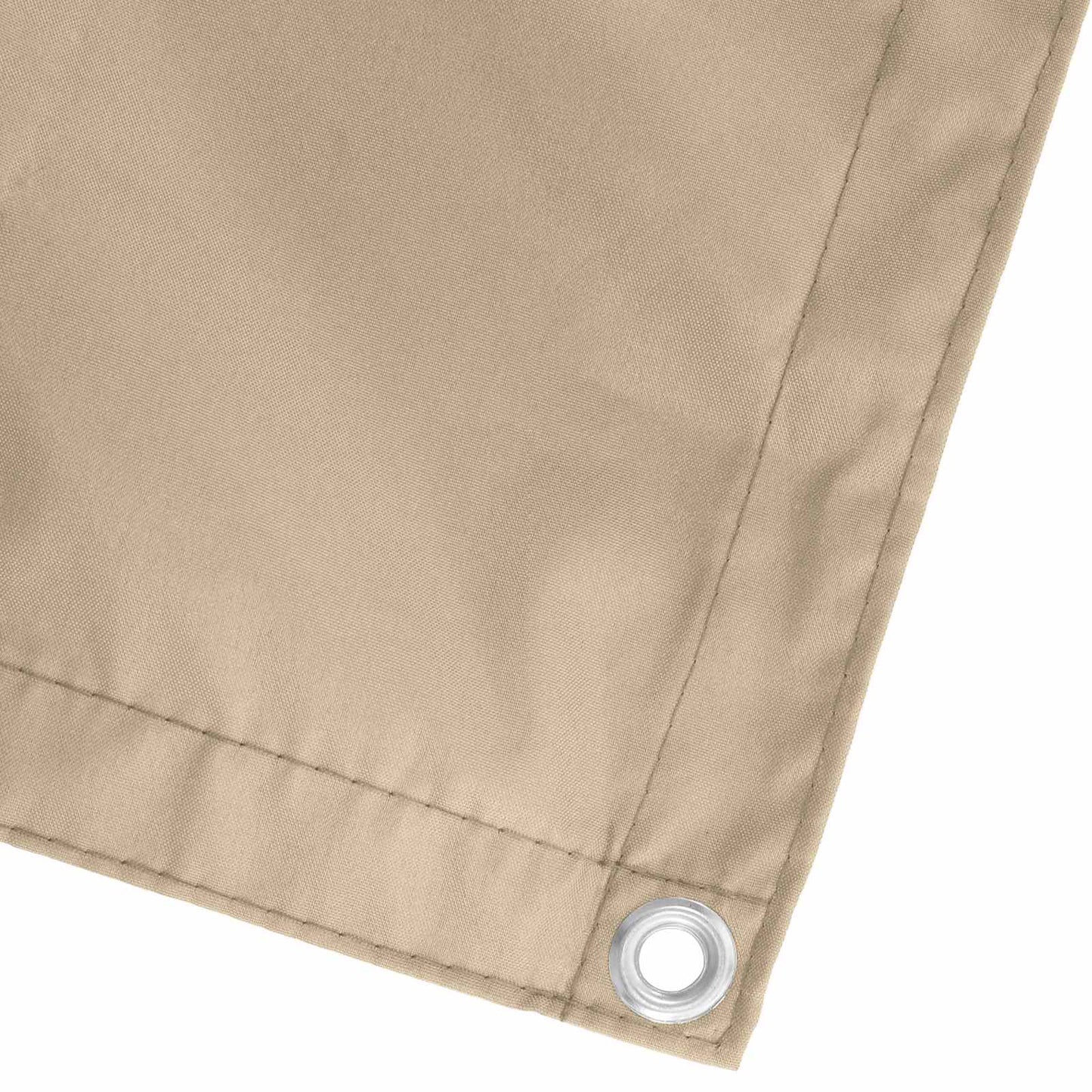 Balcony Screen Beige 100 x 300 cm Oxford Fabric