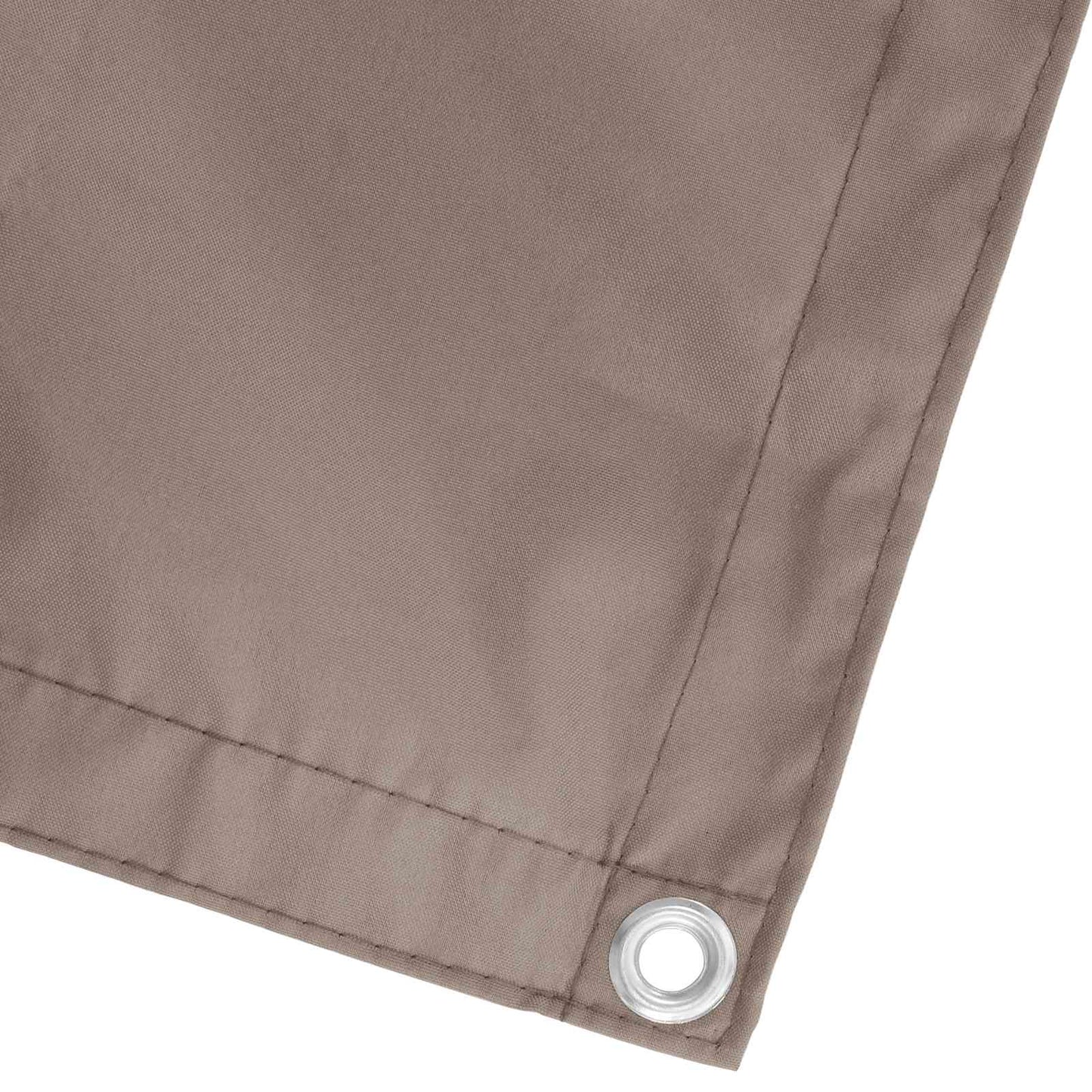 Balcony Screen Taupe 100 x 300 cm Oxford Fabric