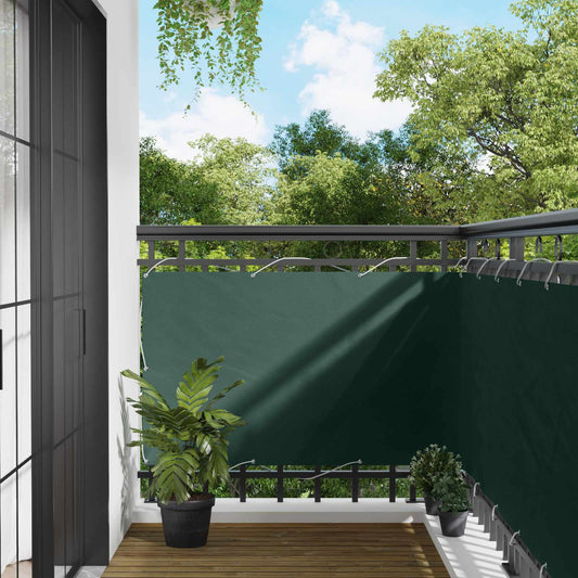 Balcony Screen 90 x 200 cm PU coated oxford alu