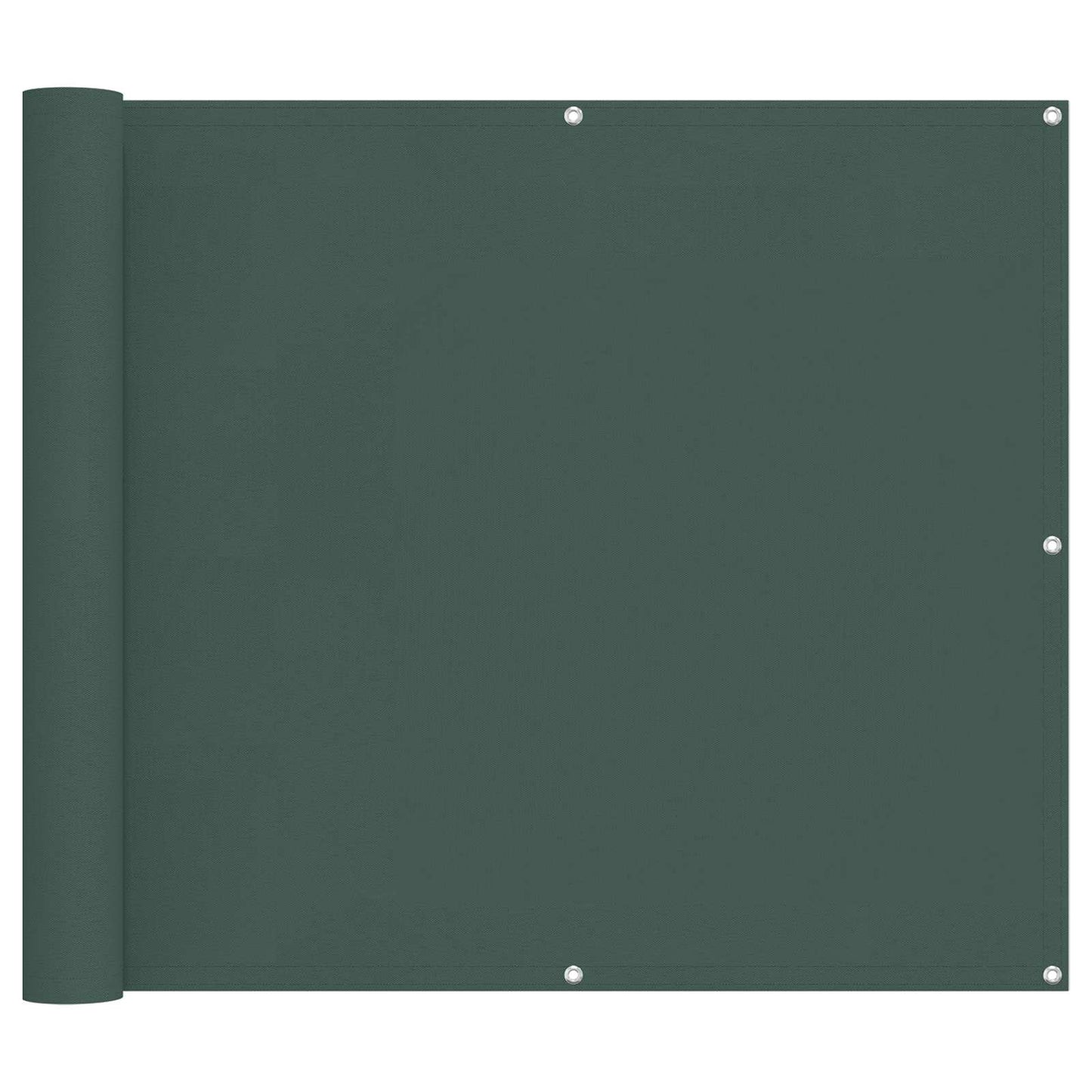 Balcony Screen Dark Green 100 x 300 cm Oxford Fabric