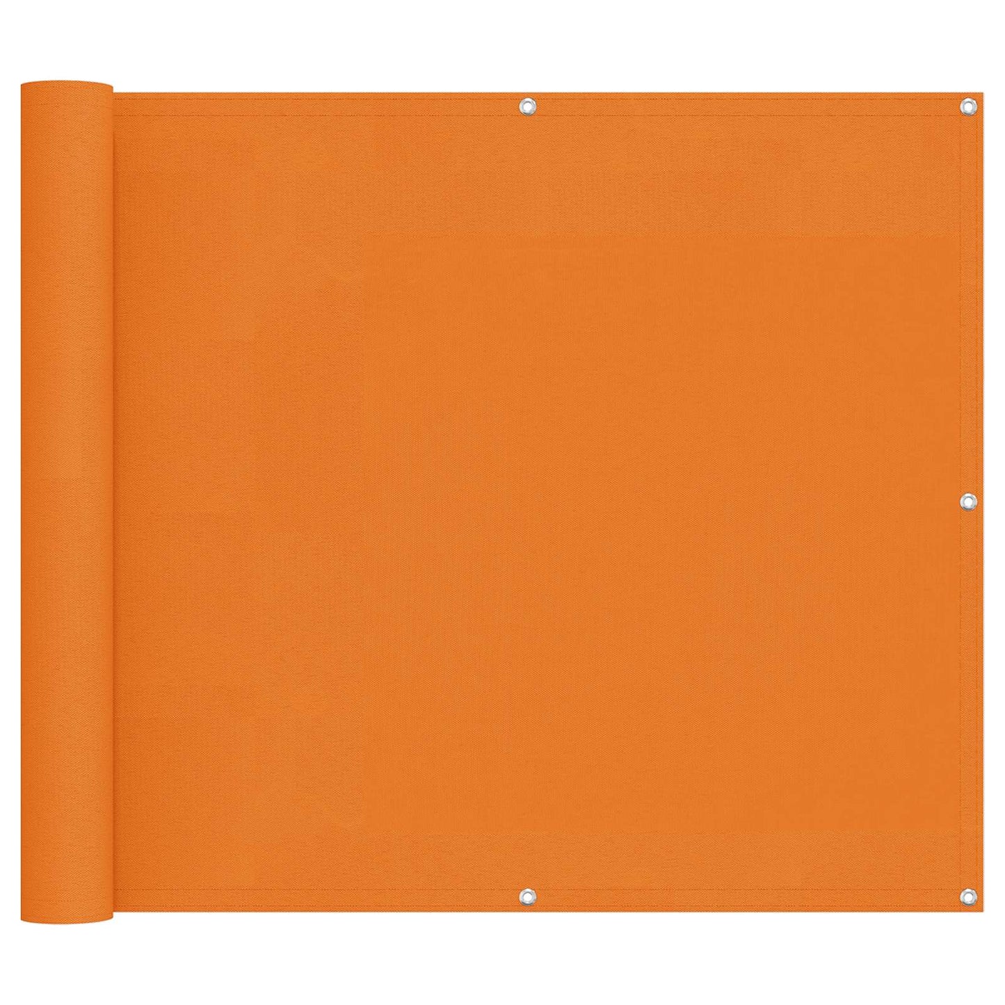 Balcony Screen Orange 100 x 200 cm Oxford Fabric
