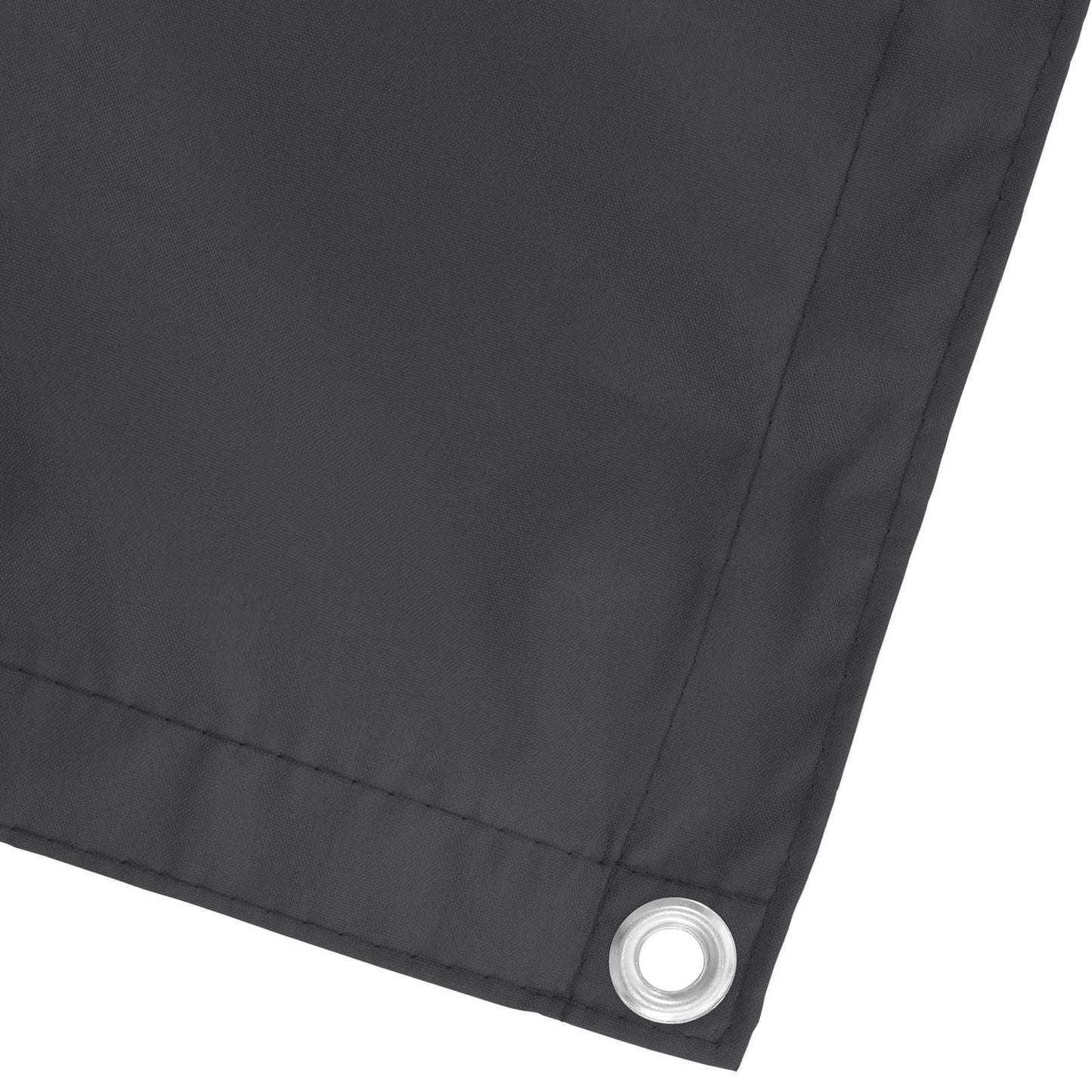 Balcony Screen 75 x 200 cm Oxford Fabric Rectangular Black