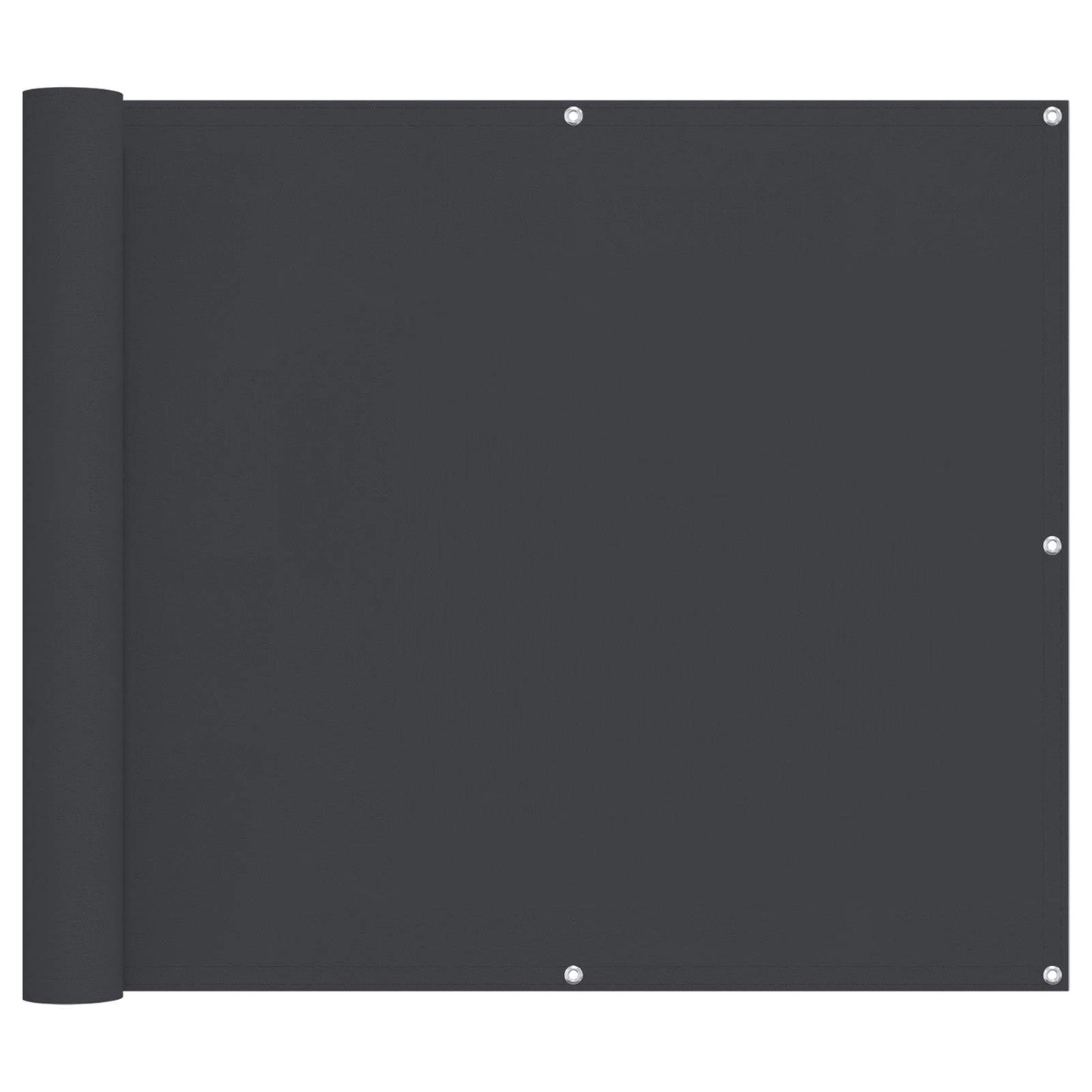 Balcony Screen Black 100 x 300 cm Oxford Fabric