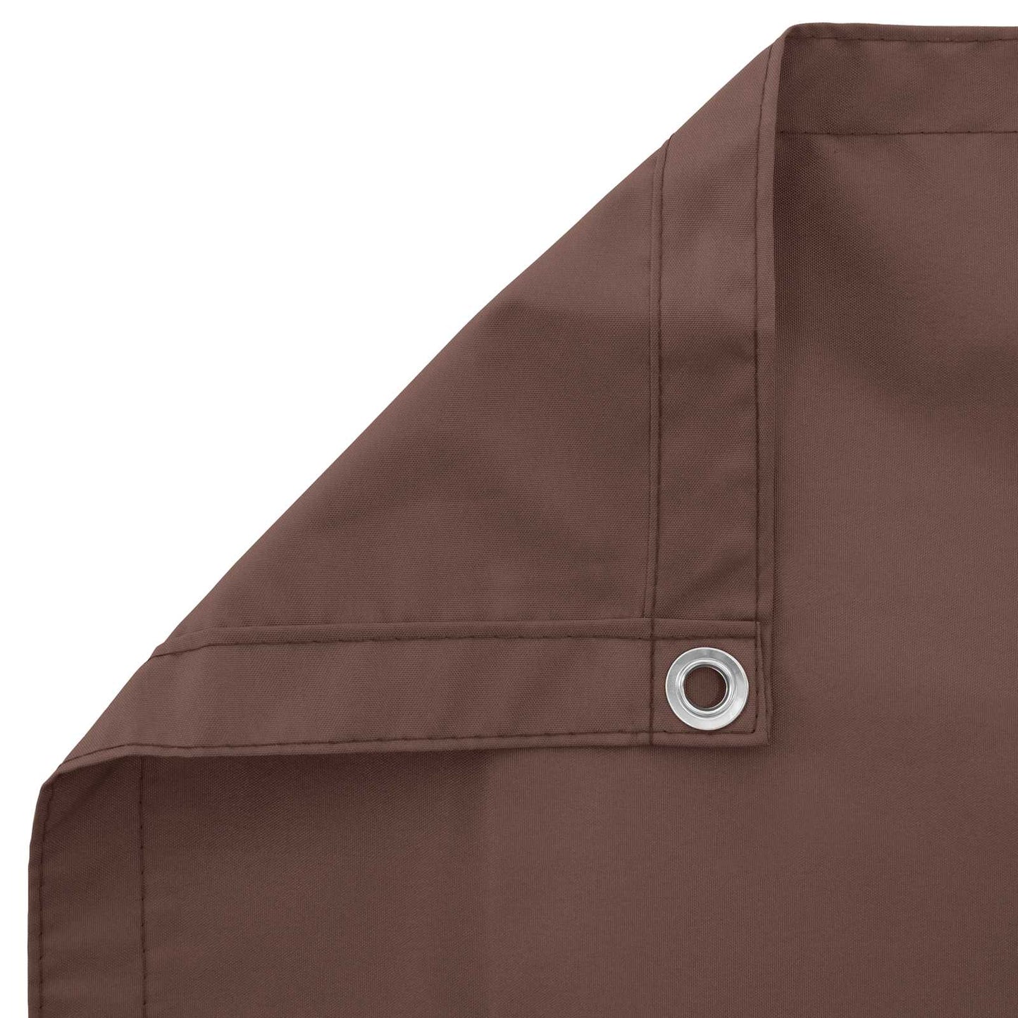 Balcony Screen Brown 110 x 300 cm Oxford Fabric