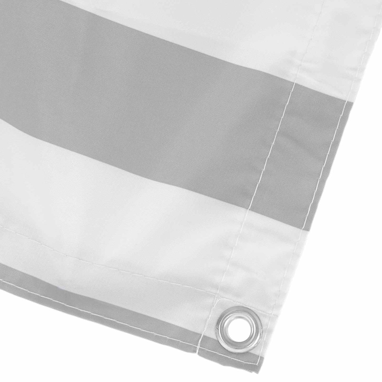 Balcony Screen Light Grey and White 90 x 200 cm