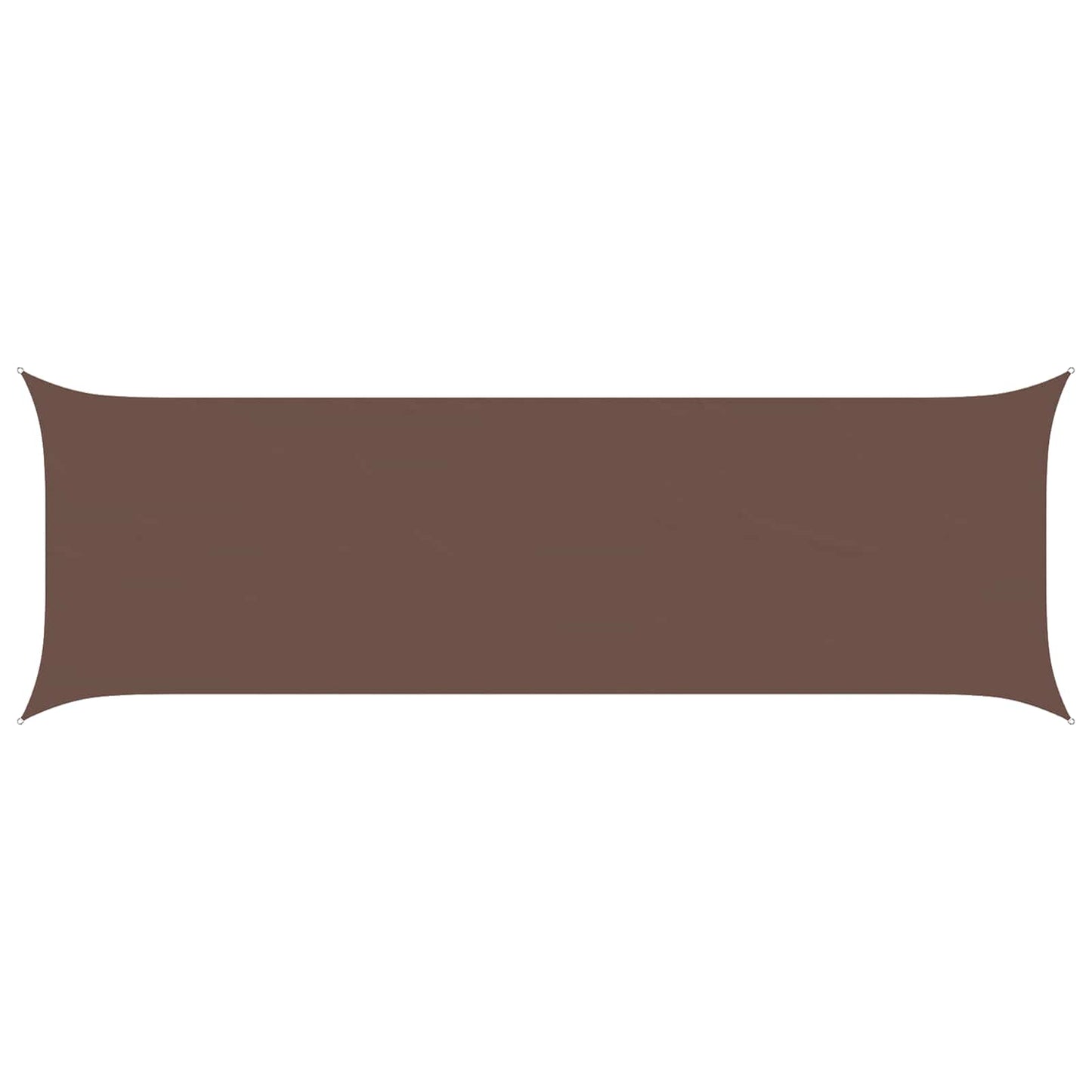 Sun Shade Sail Brown 6 x 2 m 100% Polyester Oxford