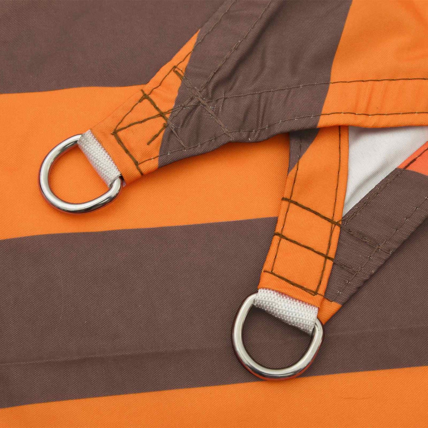 Sun Shade Sail Orange and Brown 3,5 x 2,5 m