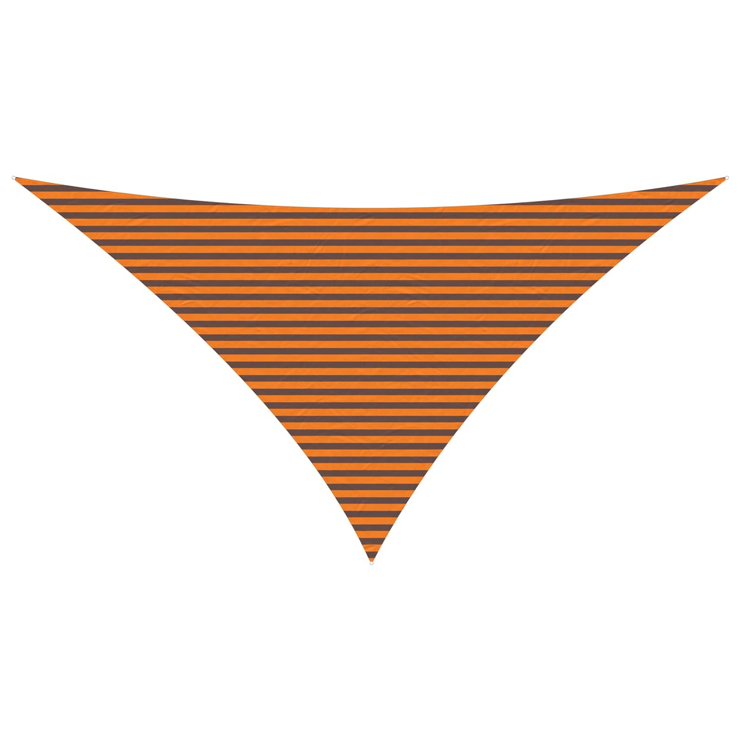Sun Shade Sail Orange and Brown 7 x 5 x 5 m