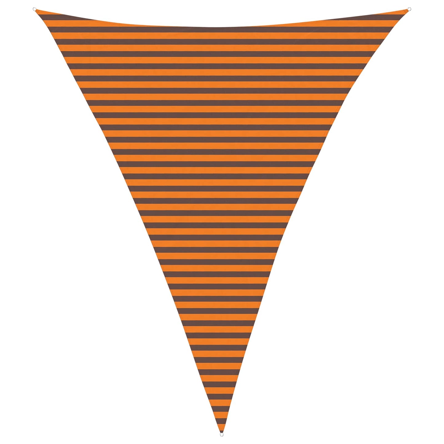 Sun Shade Sail Orange and Brown 4 x 5 x 5 m