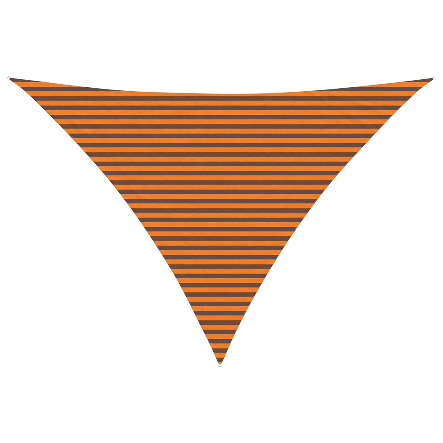 Sun Shade Sail Orange and Brown 5 x 5 x 6 m