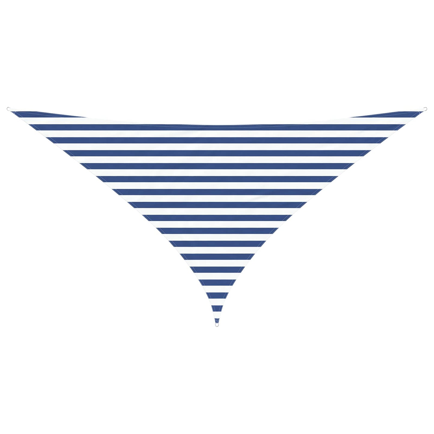 Sun Shade Sail Blue and White 3 x 3 x 4.24 m