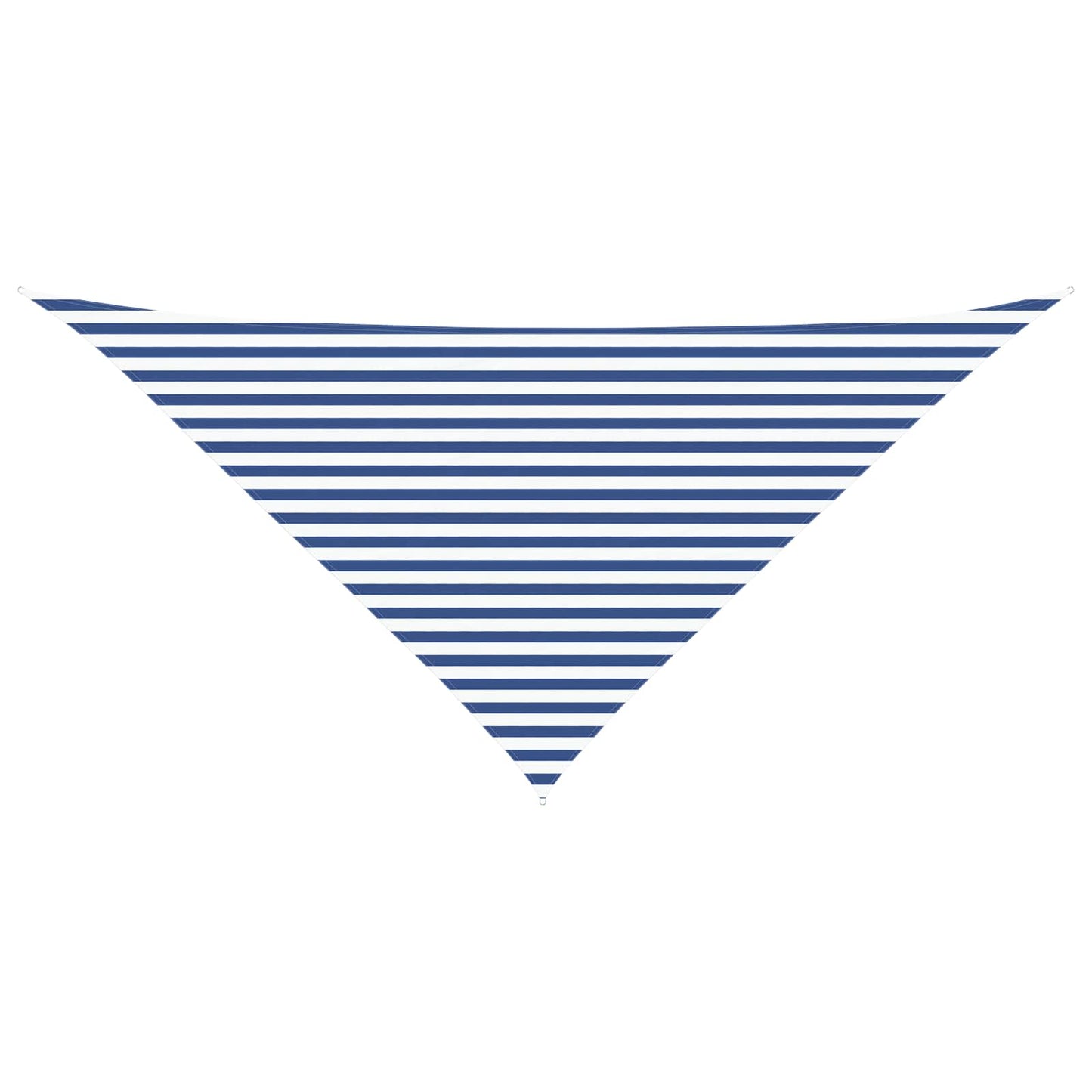 Sun Shade Sail Blue and White 4 x 4 x 5.8 m