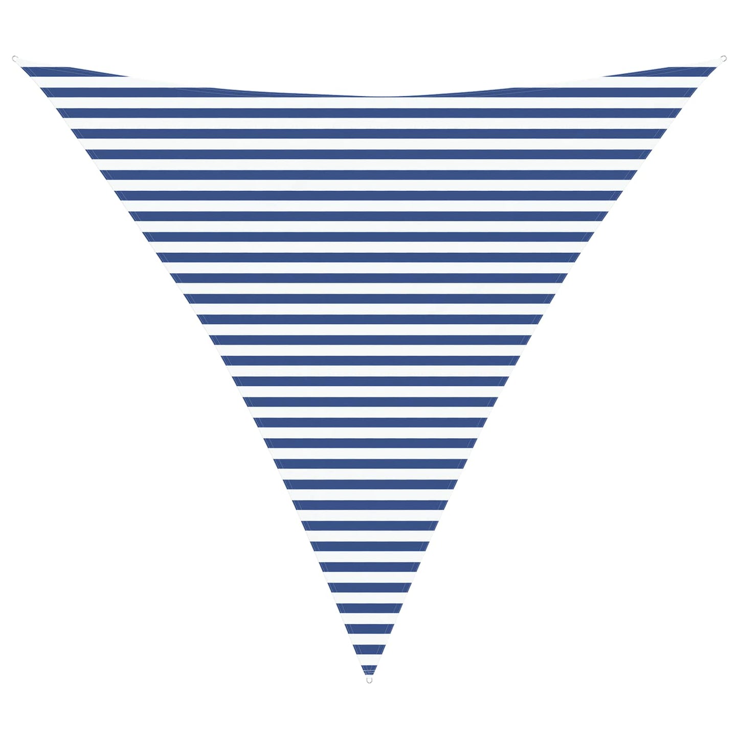 Sun Shade Sail Blue and White 4.5 x 4.5 x 4.5 m