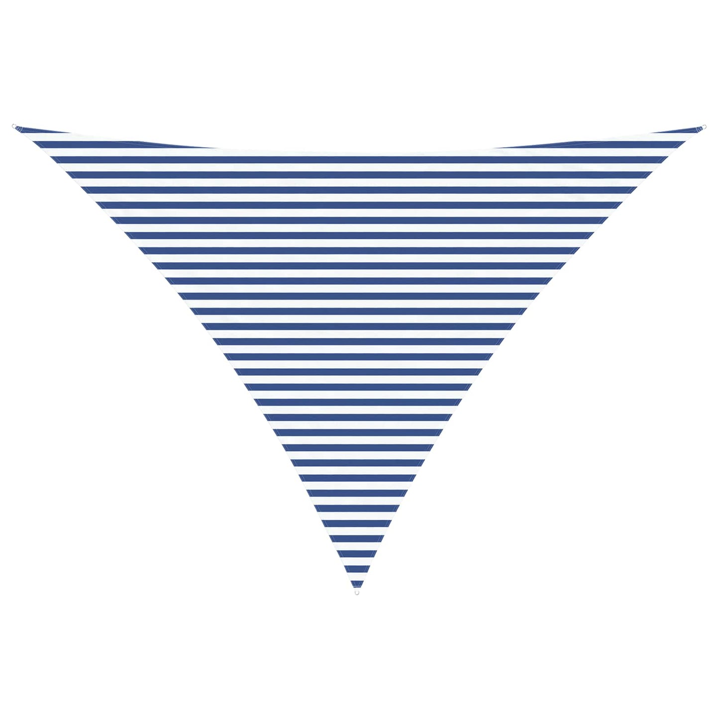 Sun Shade Sail Blue and White 5 x 5 x 6 m 100% Polyester Oxford