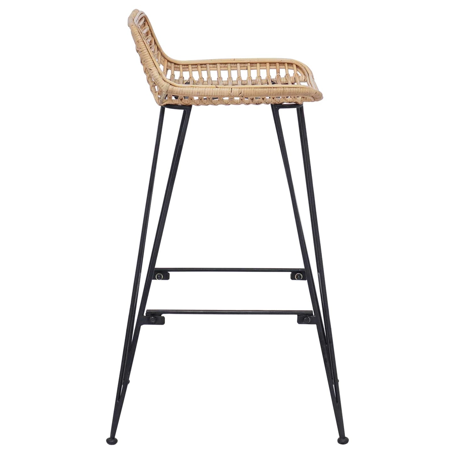 Bar Chair 44 x 46 x 91 cm Rod Iron Dia, 10mm