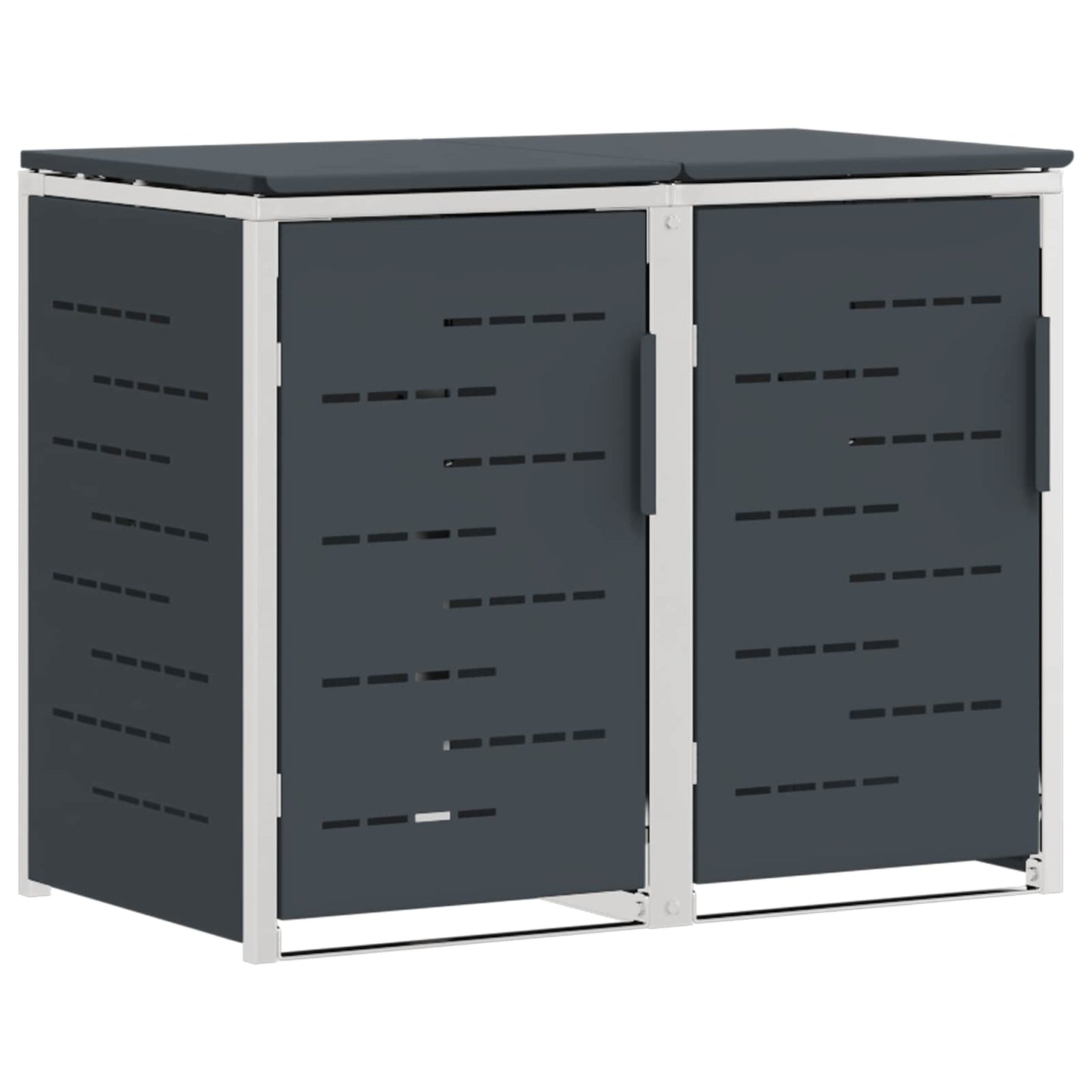 Wheelie Bin Storage Anthracite 138 x 77.5 x 112.5 cm